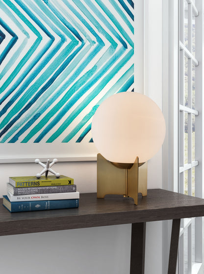 Table Lamp White & Brass - Elegant & Durable Dining Table Lamp for Stylish Spaces