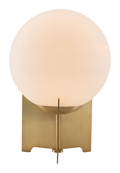 Table Lamp White & Brass - Elegant & Durable Dining Table Lamp for Stylish Spaces