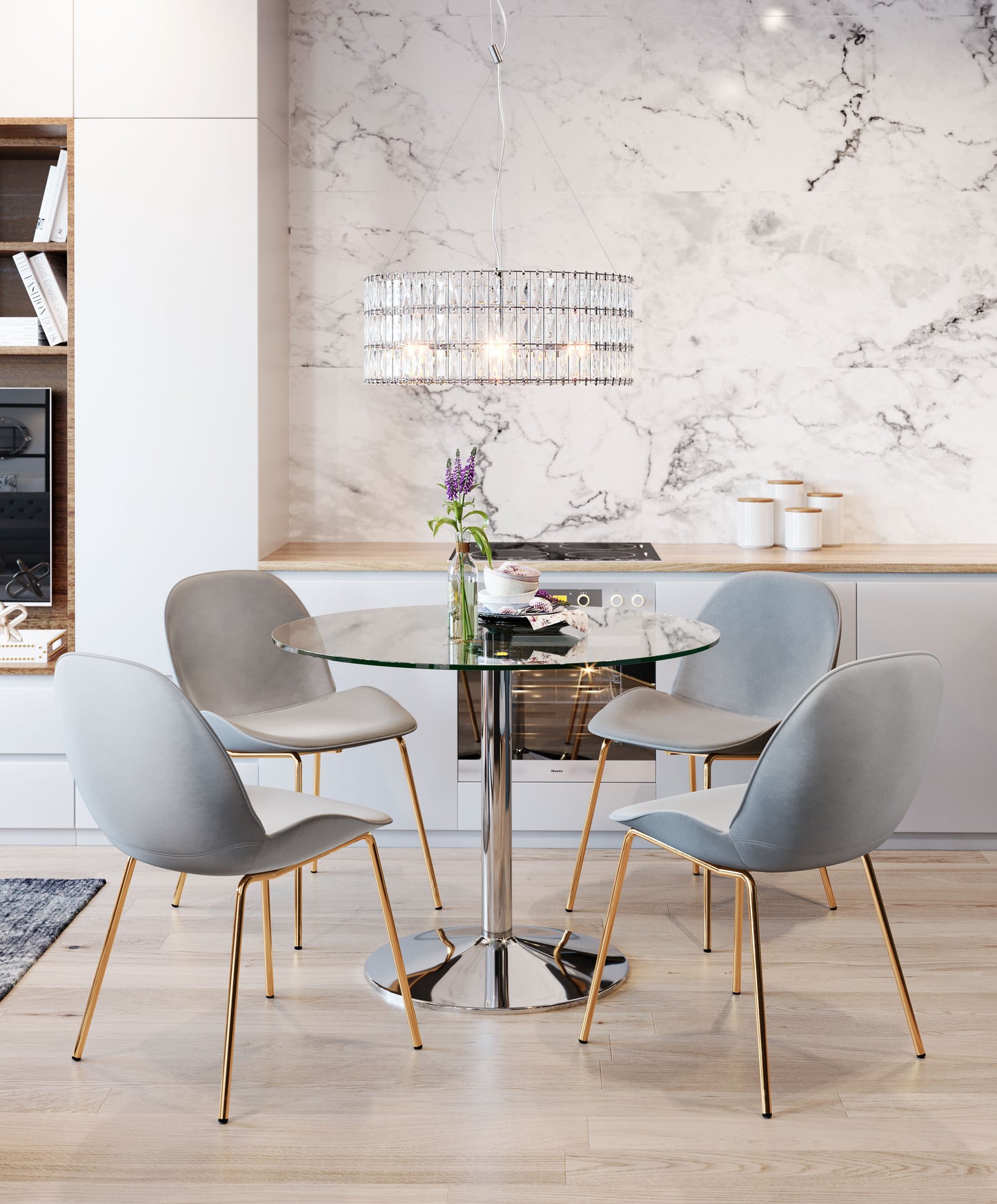 Plafonnier Jena Chrome