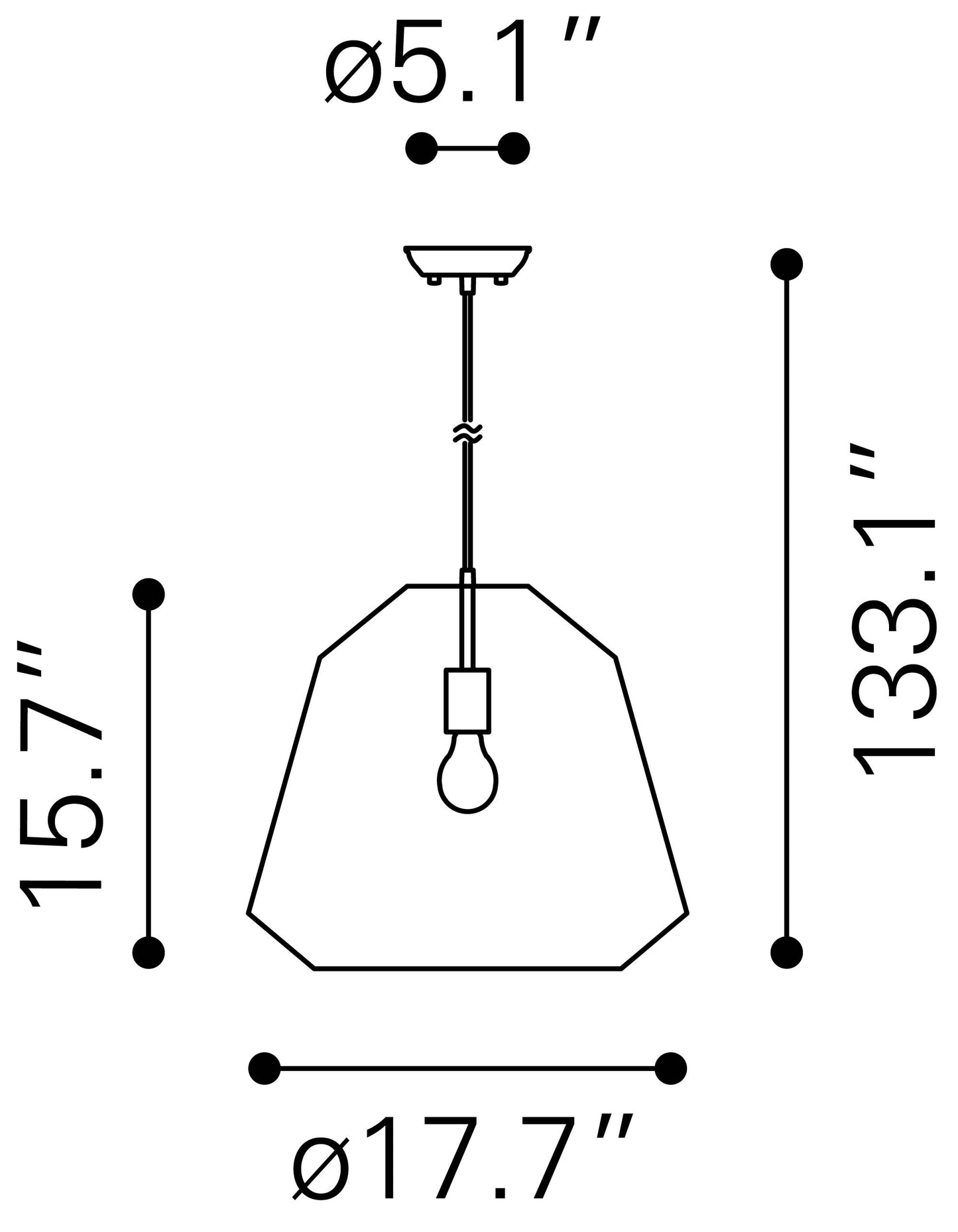 Ceiling Lamp Brown - Premium Quality & Stylish Design for Your Home