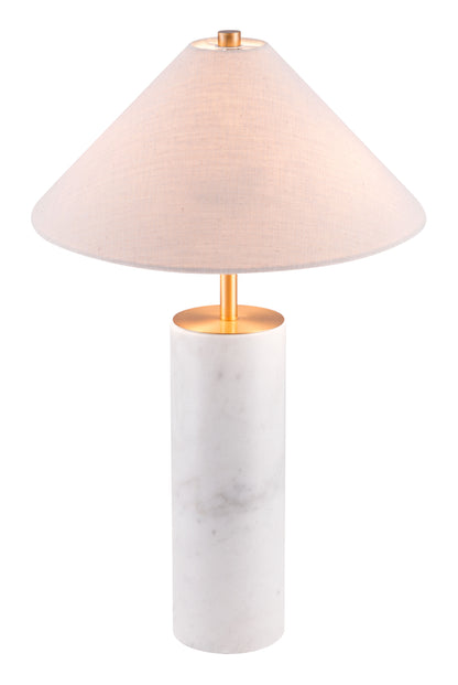 Table Lamp Beige & White - Elegant & Durable Dining Table Lamp for Stylish Spaces
