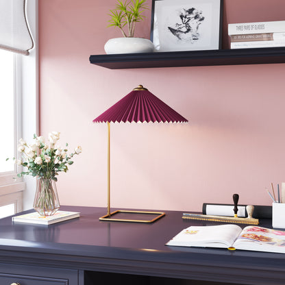 Table Lamp Red & Gold - Elegant & Durable Dining Table for Stylish Spaces