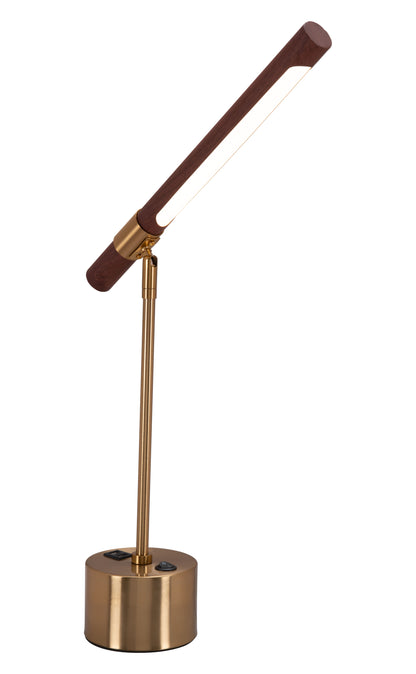 Table Lamp Brown & Brass - Elegant & Durable Dining Table Lamp for Stylish Spaces