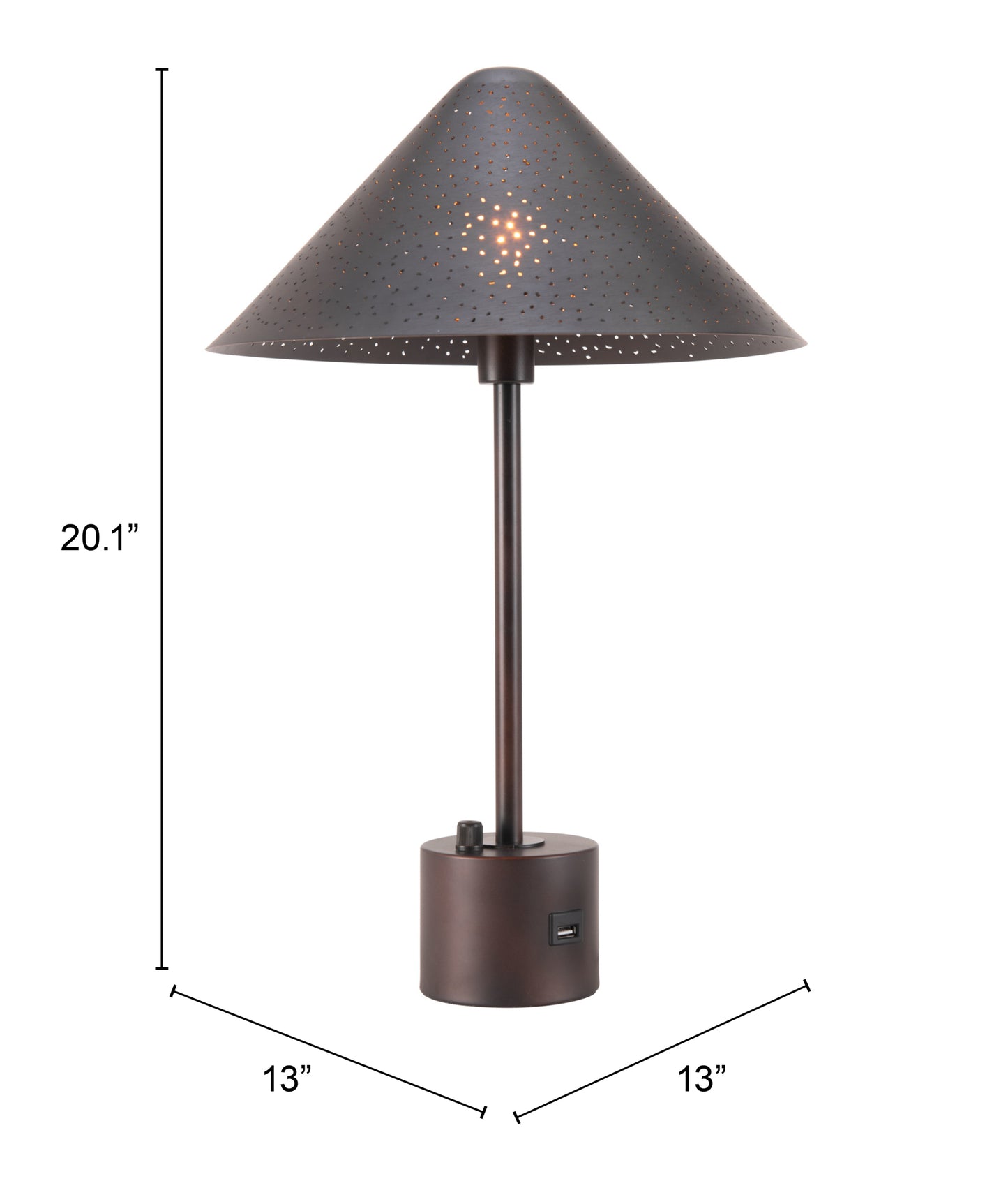Table Lamp Bronze - Elegant & Durable Dining Table Lamp for Stylish Spaces
