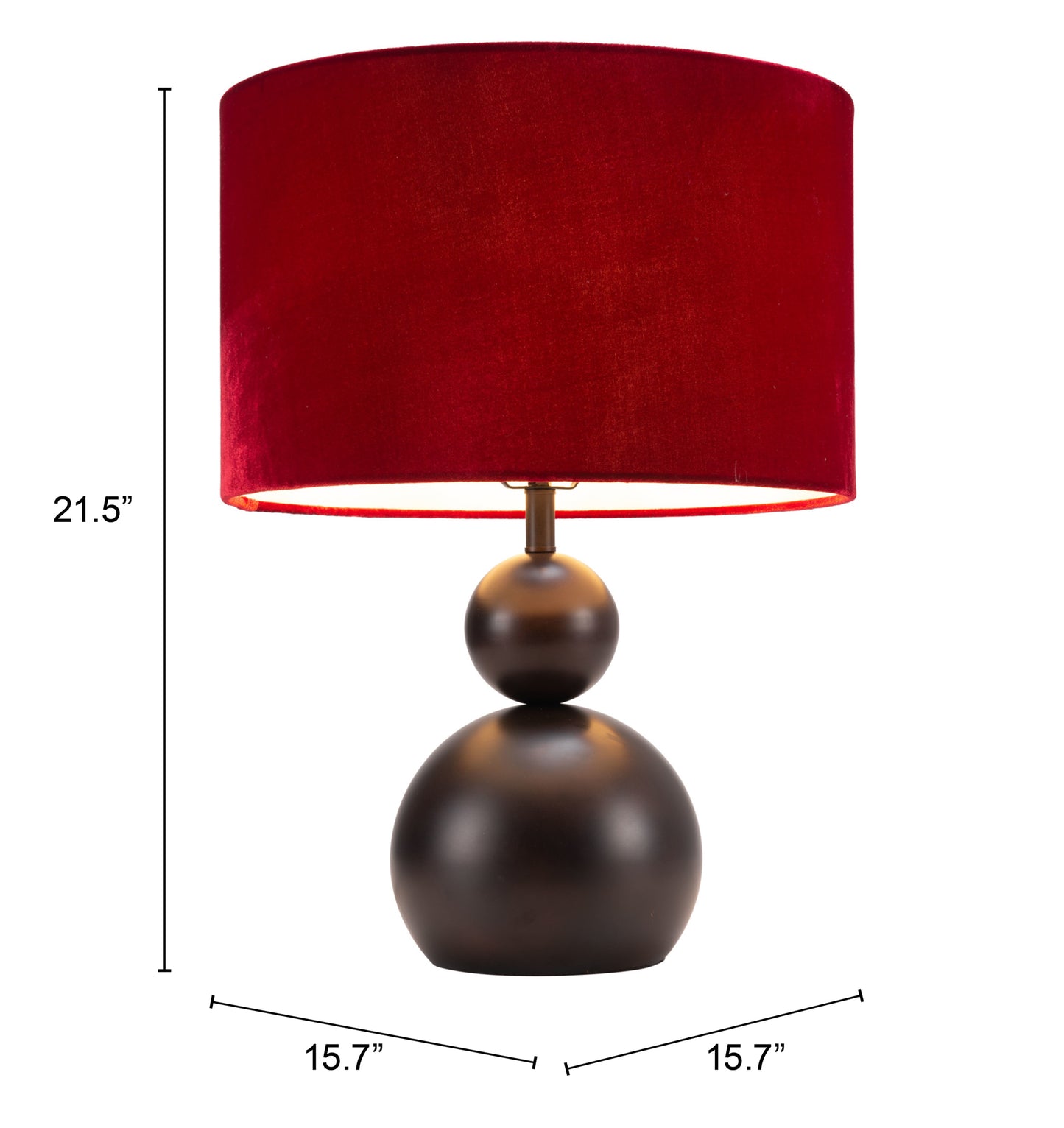 Table Lamp Red - Elegant & Durable Dining Table Lamp for Stylish Spaces