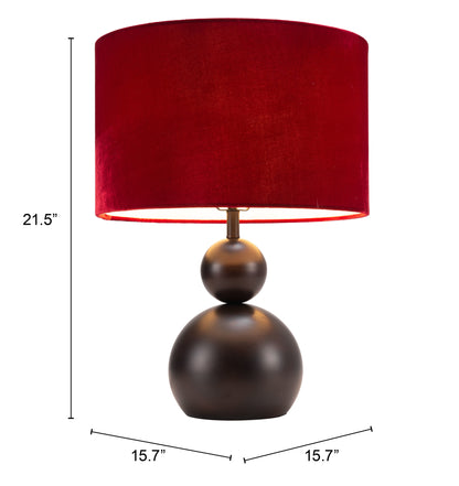 Table Lamp Red - Elegant & Durable Dining Table Lamp for Stylish Spaces