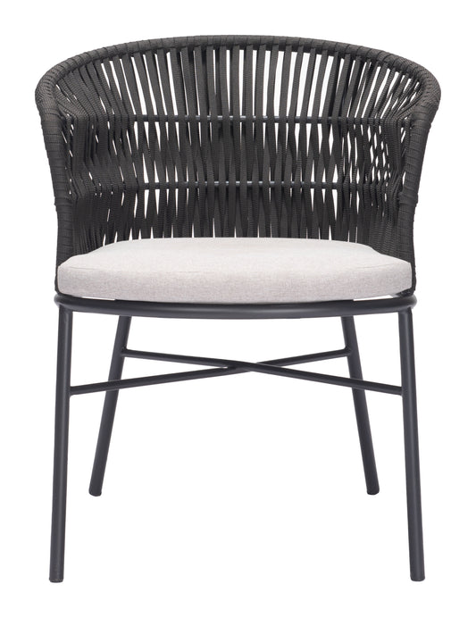 Chaise de salle à manger Freycinet (lot de 2) noire
