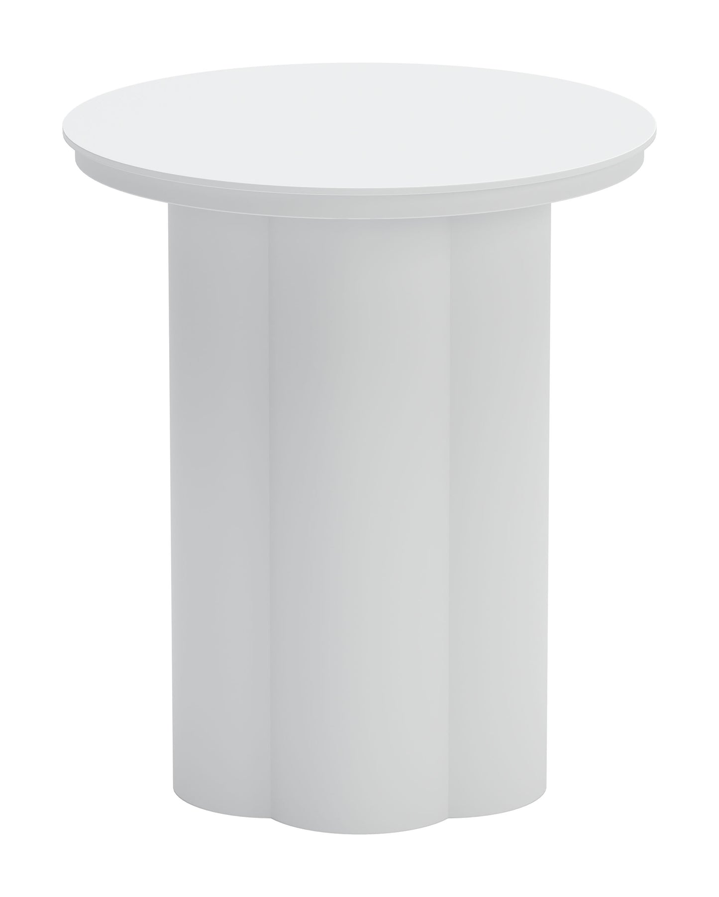 Side Table White - Elegant & Durable Dining Table for Stylish Spaces