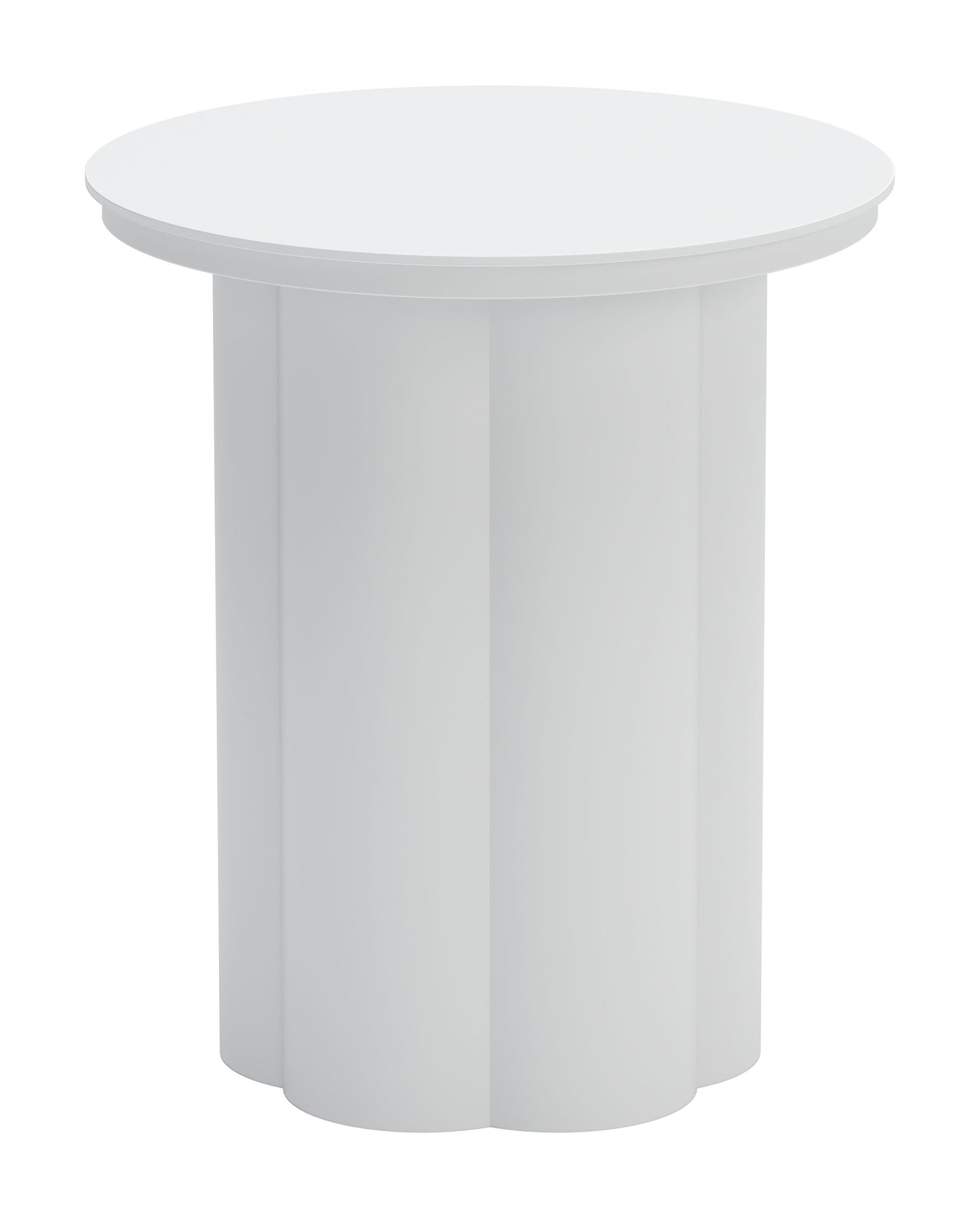 Side Table White - Elegant & Durable Dining Table for Stylish Spaces