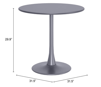 Table à manger Soleil grise