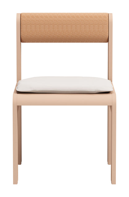 Chaise de salle à manger Island (ensemble de 2) blanche