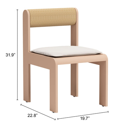 Chaise de salle à manger Island (ensemble de 2) blanche