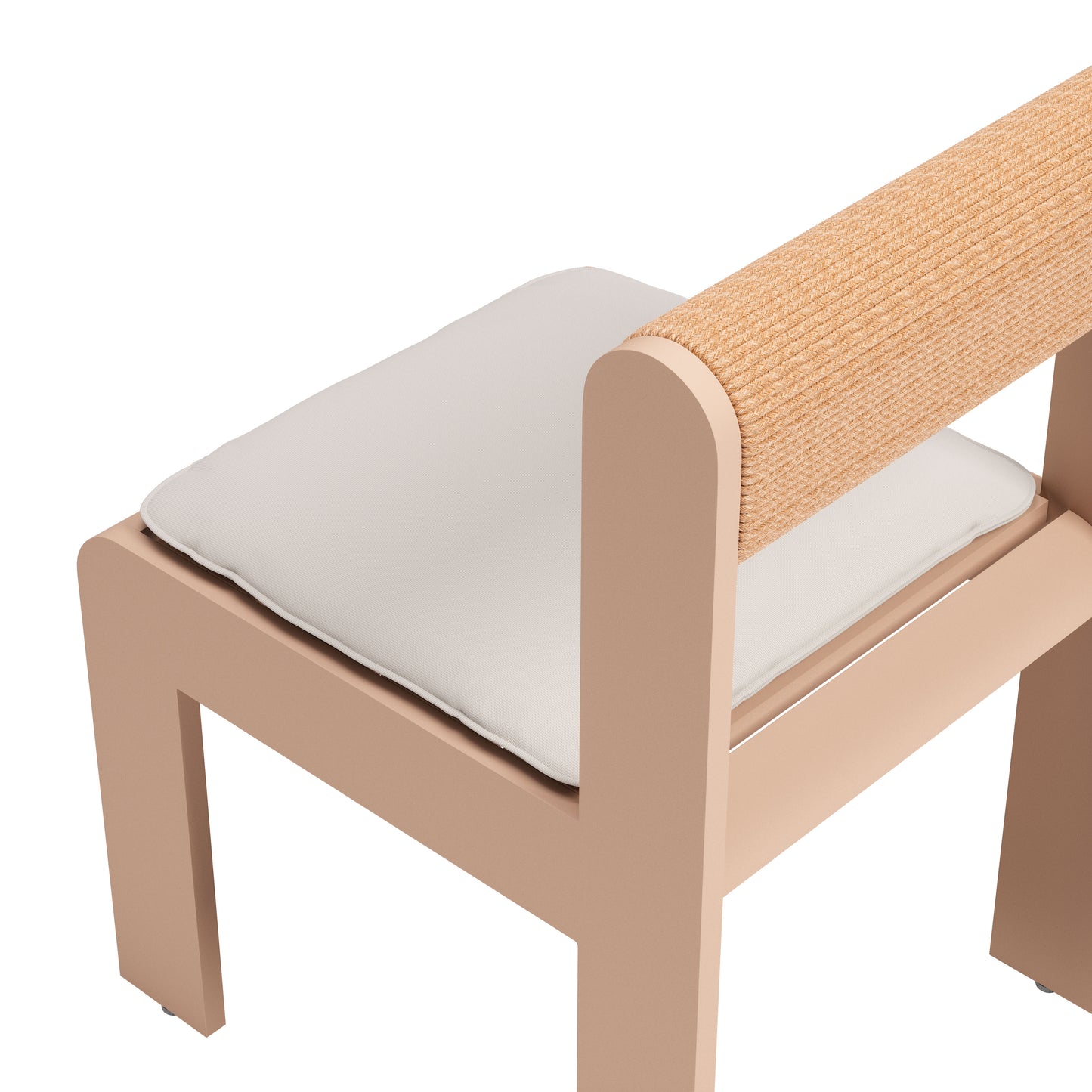 Chaise de salle à manger Island (ensemble de 2) blanche