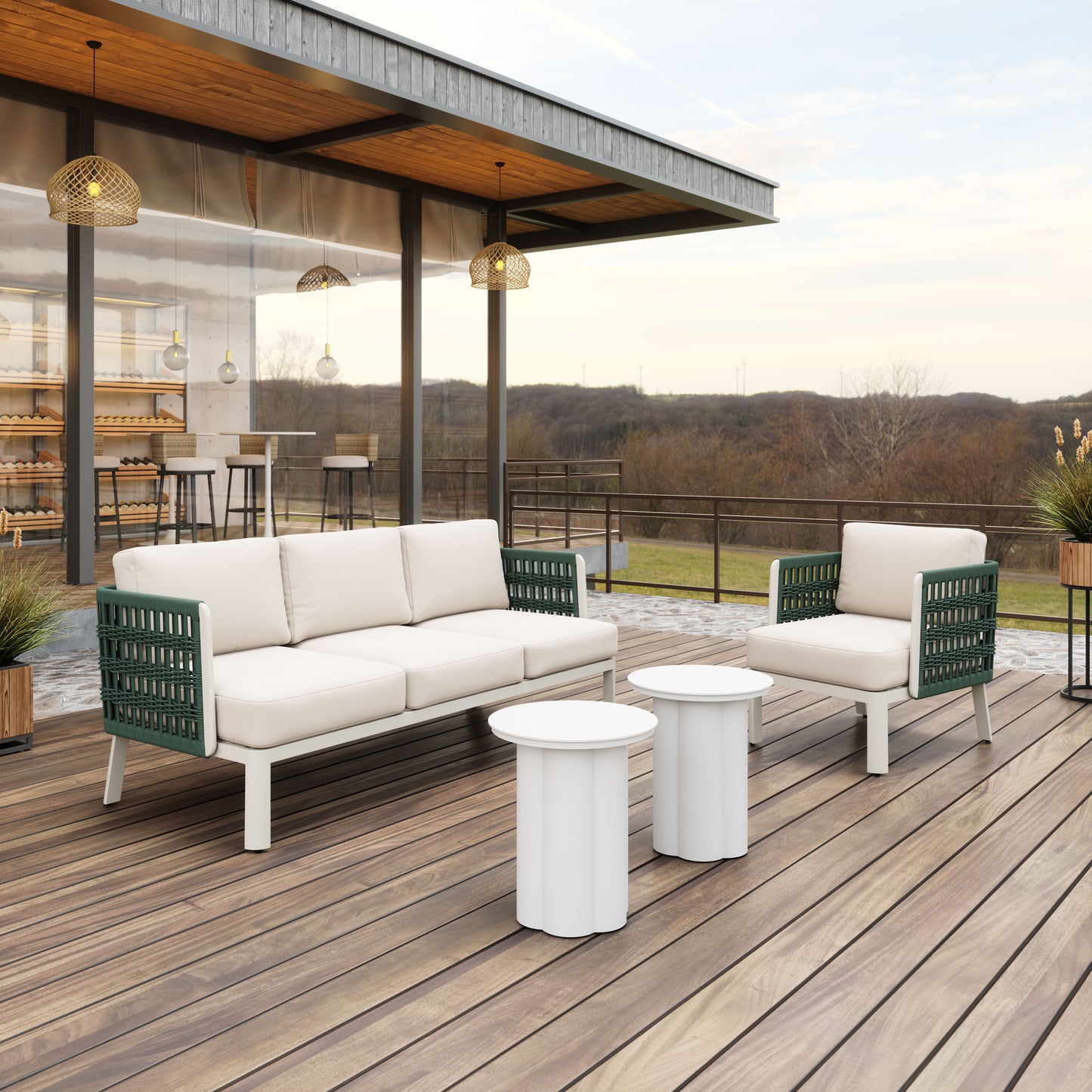 Fauteuil Bridgehampton Blanc