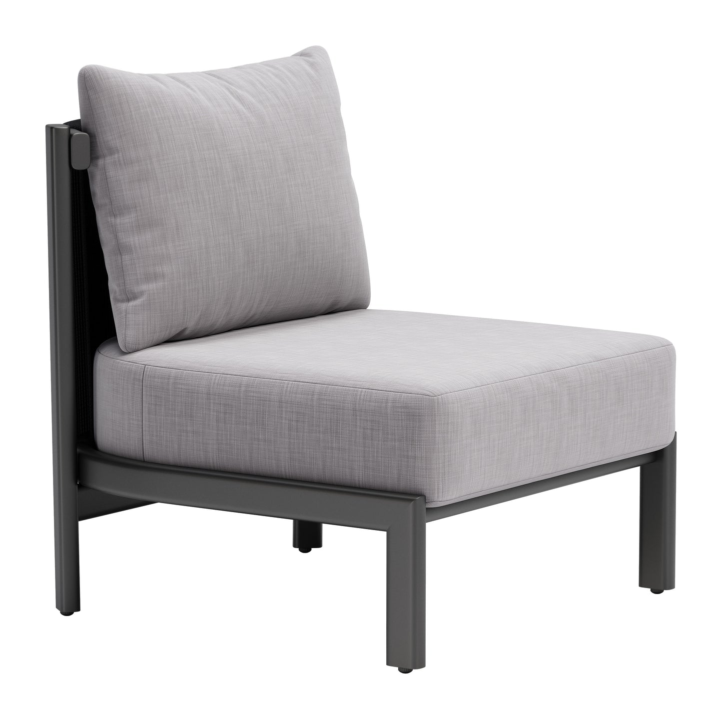 Accent Chair Gray - Modern & Ergonomic Seating for Home & Office