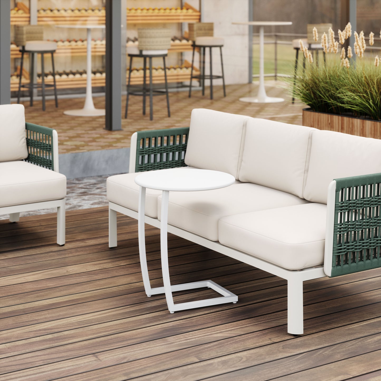 End Table White - Elegant & Durable Dining Table for Stylish Spaces