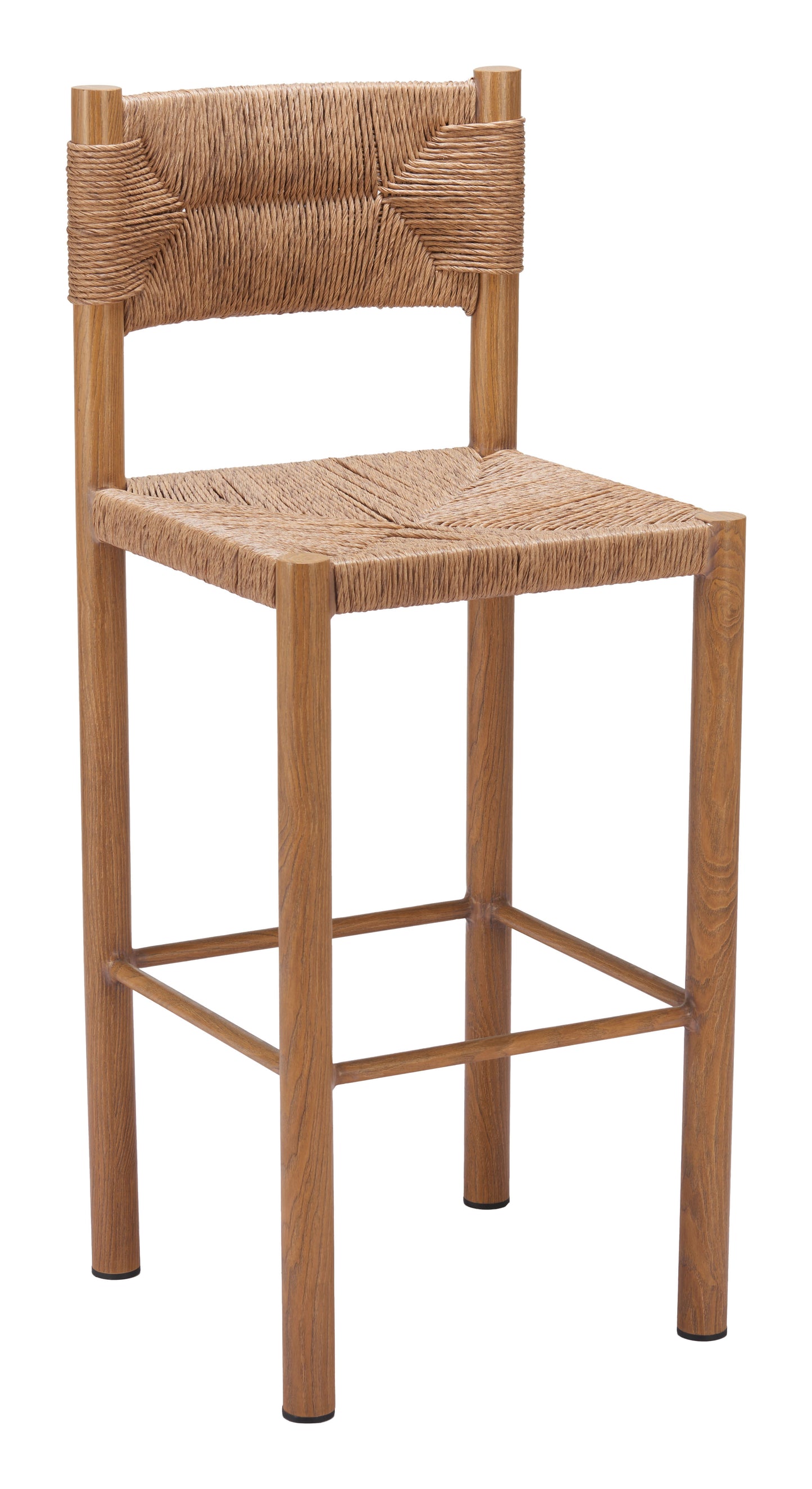 Tabouret de bar Iska (lot de 2) Naturel