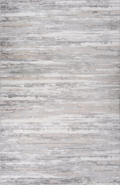 Tapis gris moderne Atlas Camo
