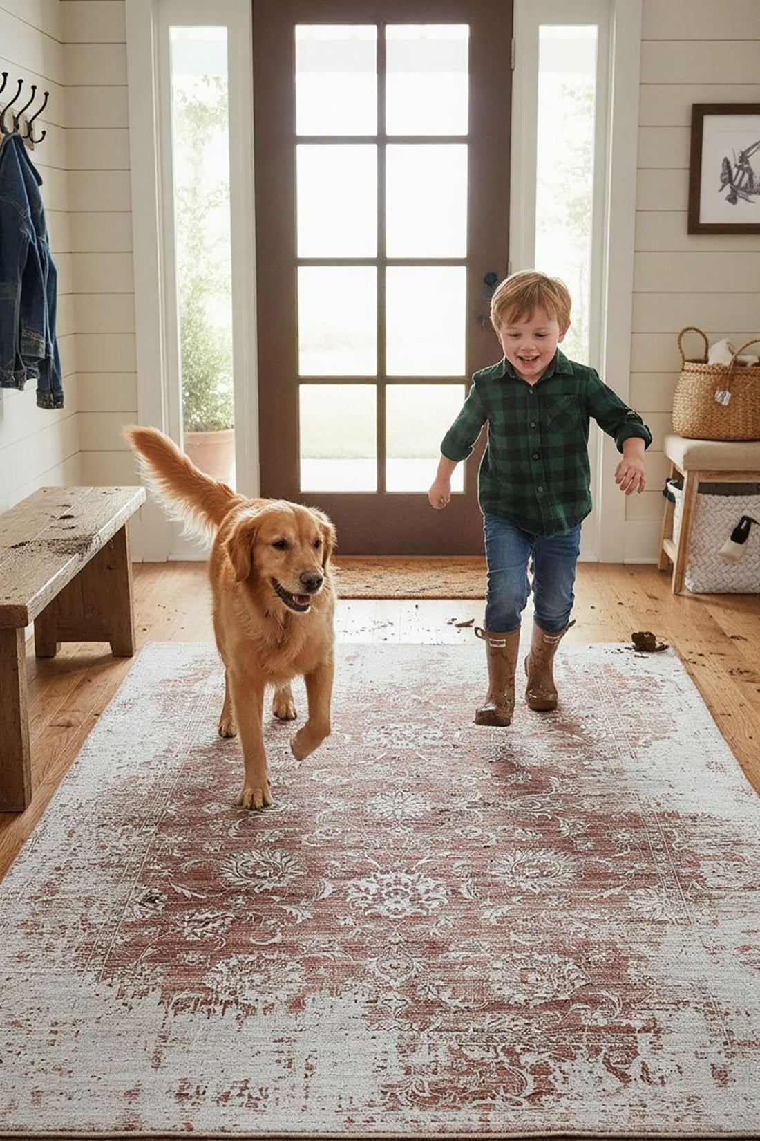 Alfombra roja de transición vintage Emir