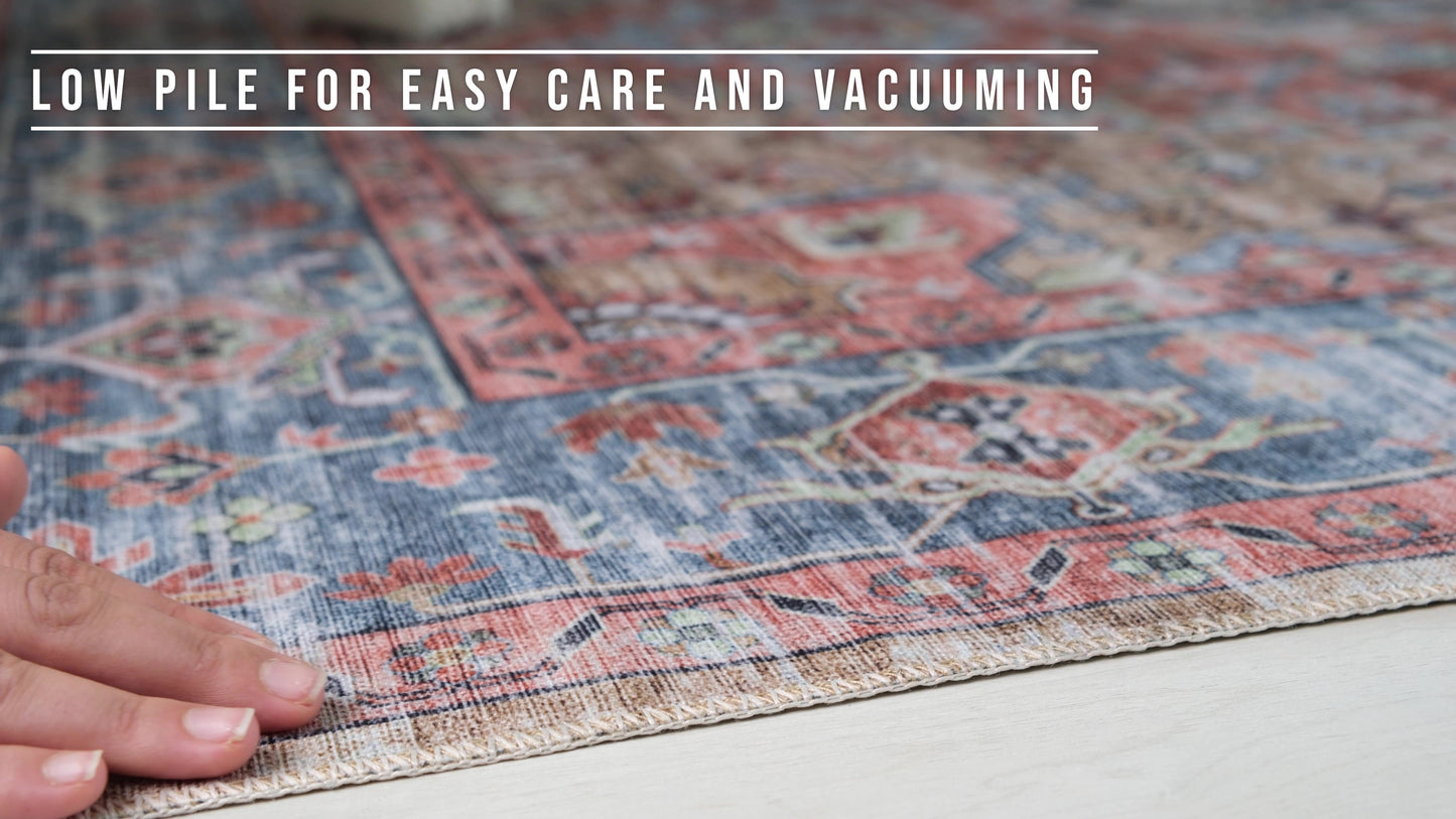 Tapis rouge transitionnel persan Emir