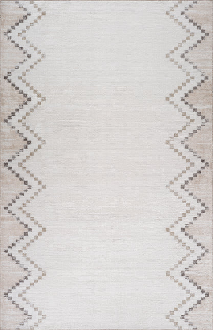 Alfombra Bohemia Beige Abstracta Cadence