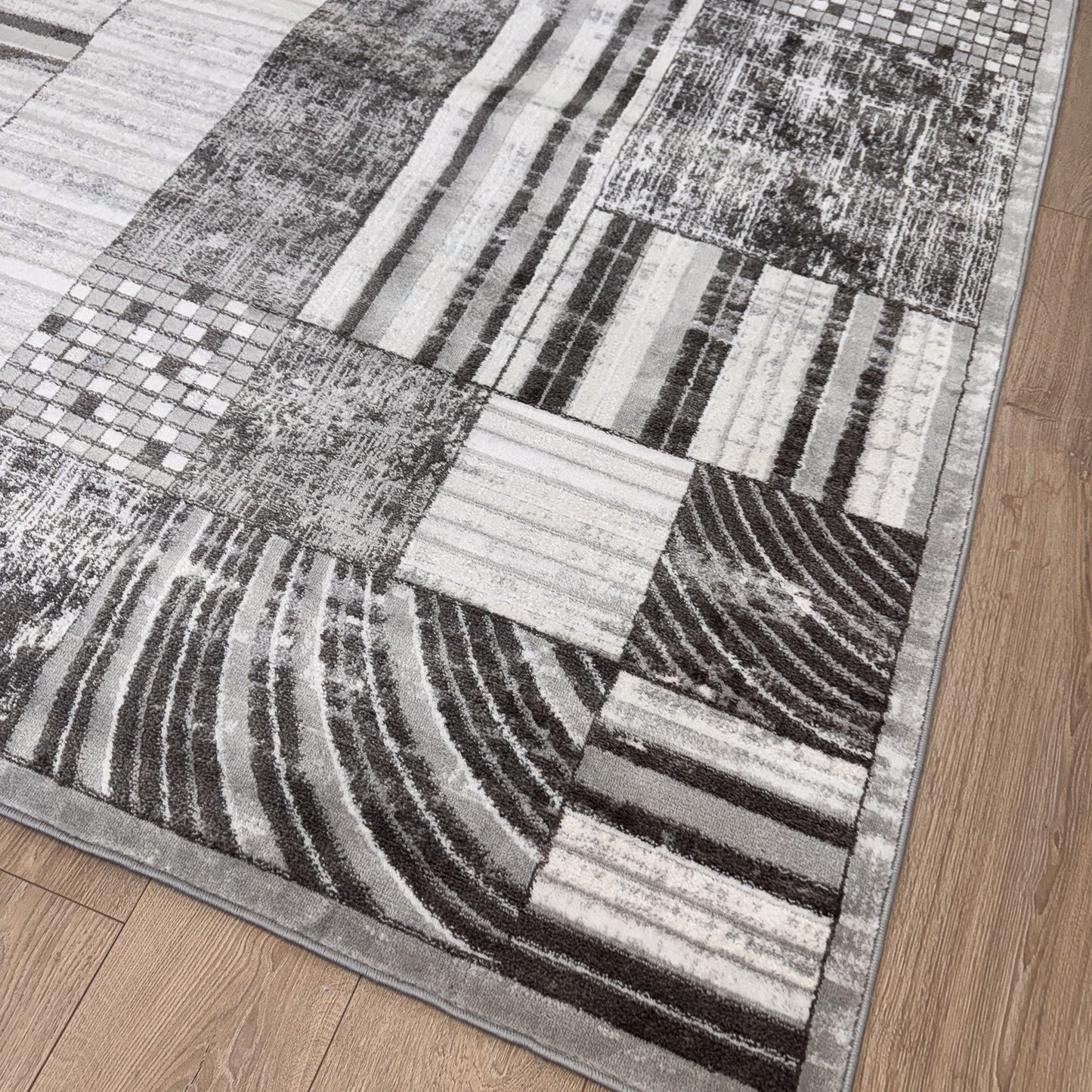 Cadence Abstract Modern Beige Rug