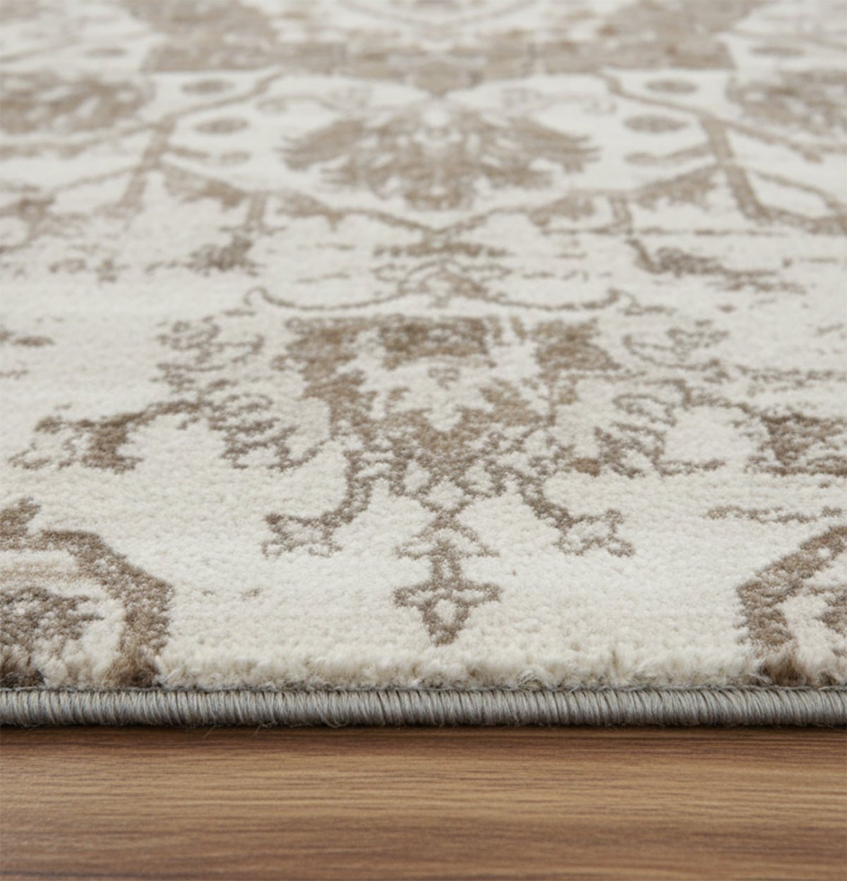 Tapis Tala vieilli contemporain crème