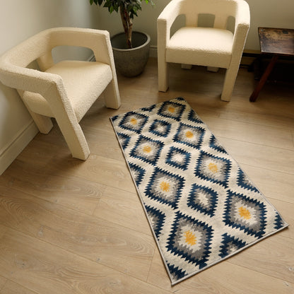 Nava Boho Southwestern Beige Indoor Rug