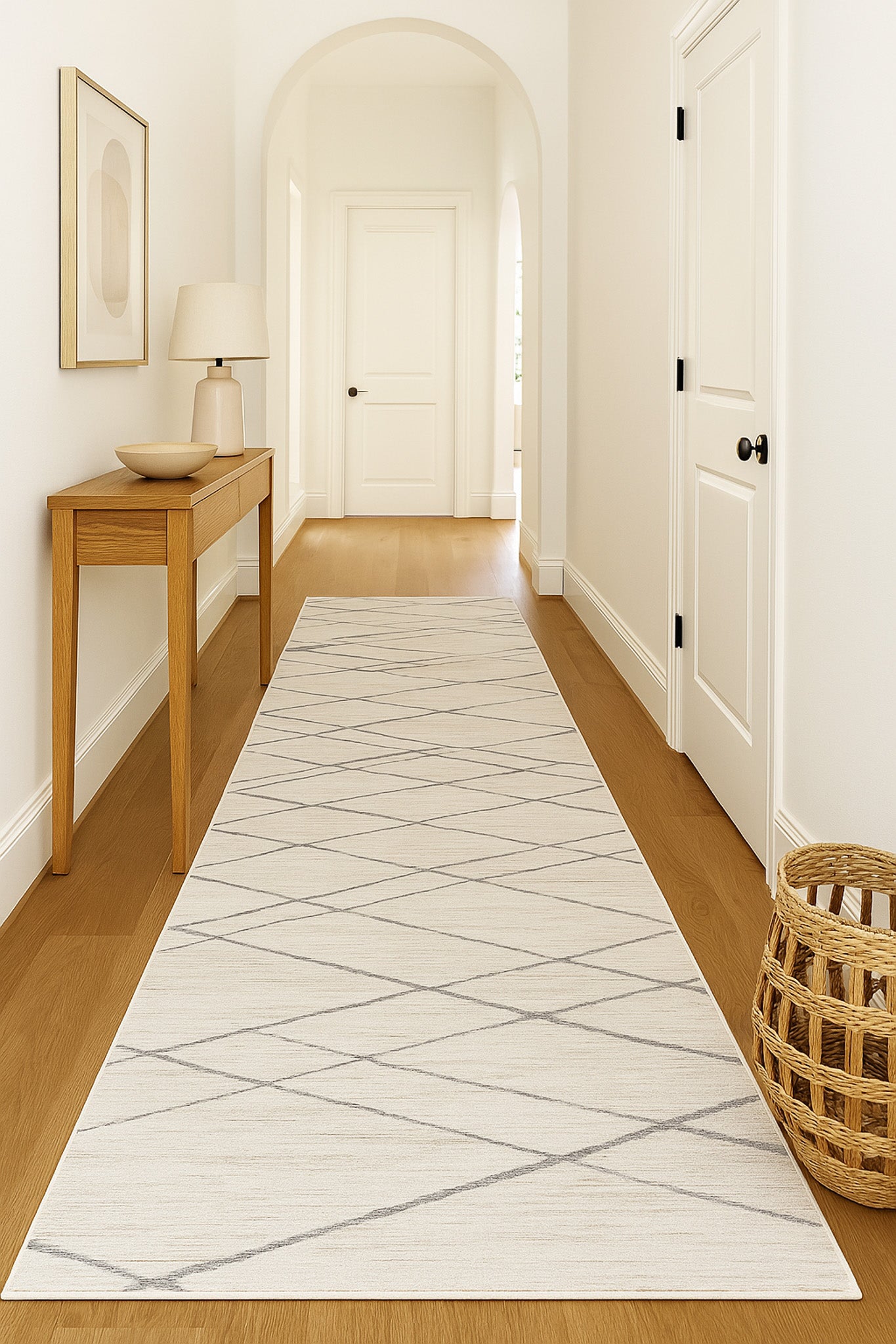 Savannah Abstract Contemporary Beige Rug