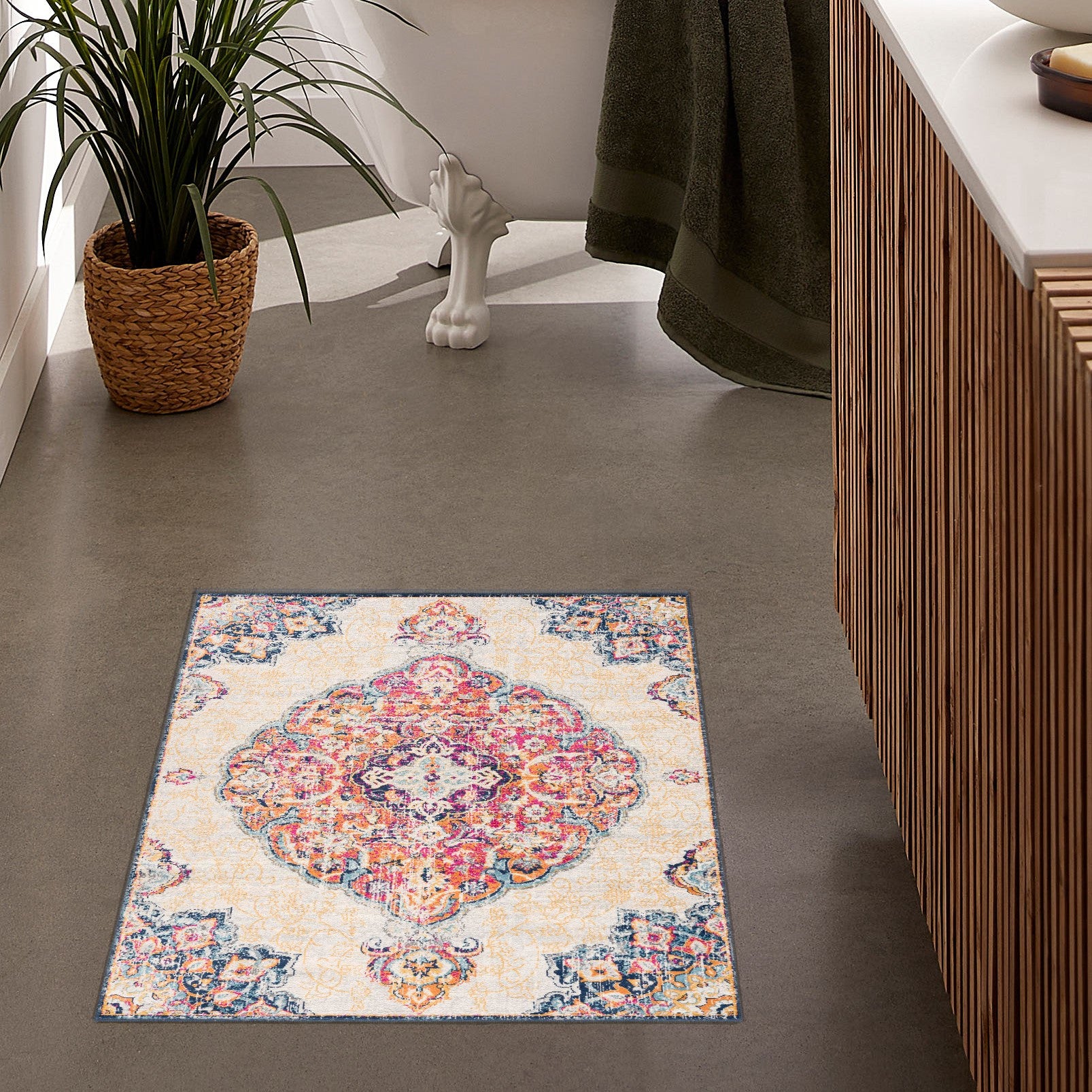 Modern South-Western Indoor Area Rug
