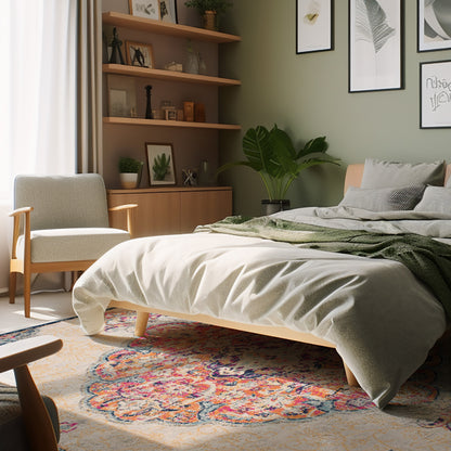 Alfombra beige moderna del suroeste de Savannah