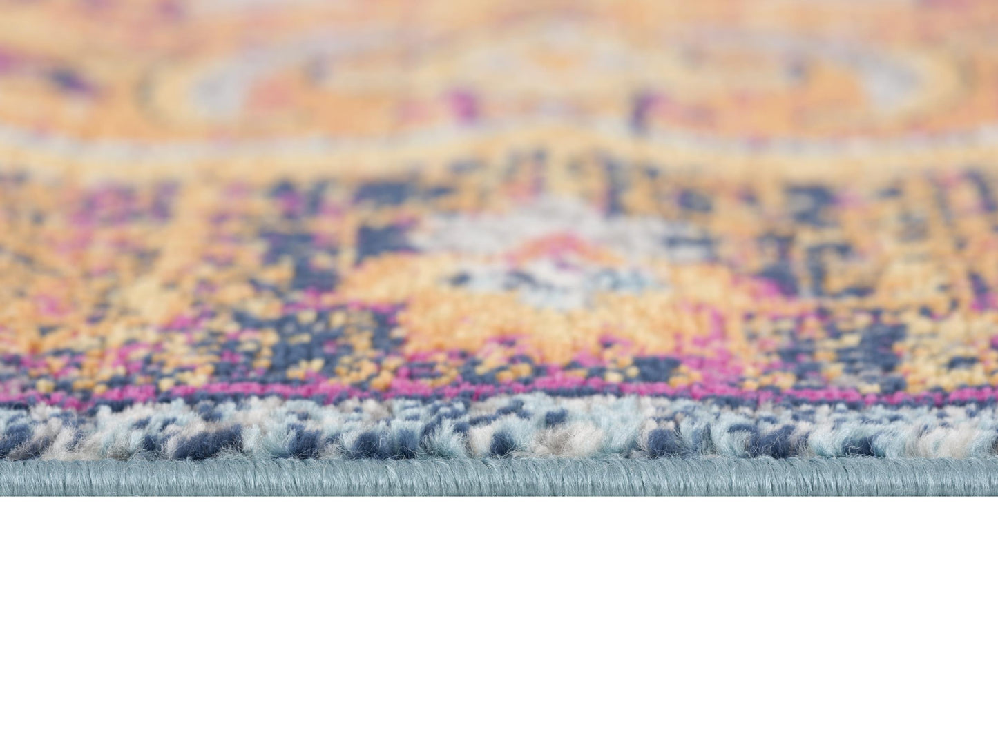 Alfombra moderna de color óxido del suroeste de Savannah