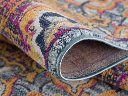 Alfombra moderna de color óxido del suroeste de Savannah