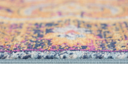 Alfombra moderna de color óxido del suroeste de Savannah