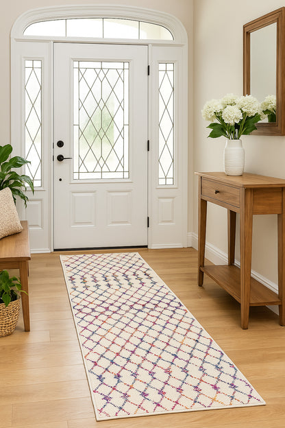 Savannah Boho Modern Beige Rug
