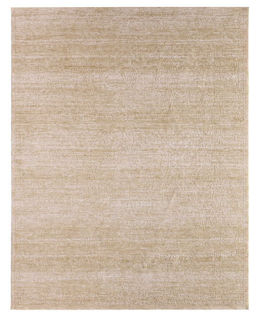 Alany Solid Solids Yellow and Gold Area Rug