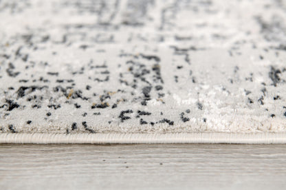 Alfombra escandinava moderna gris Mirage