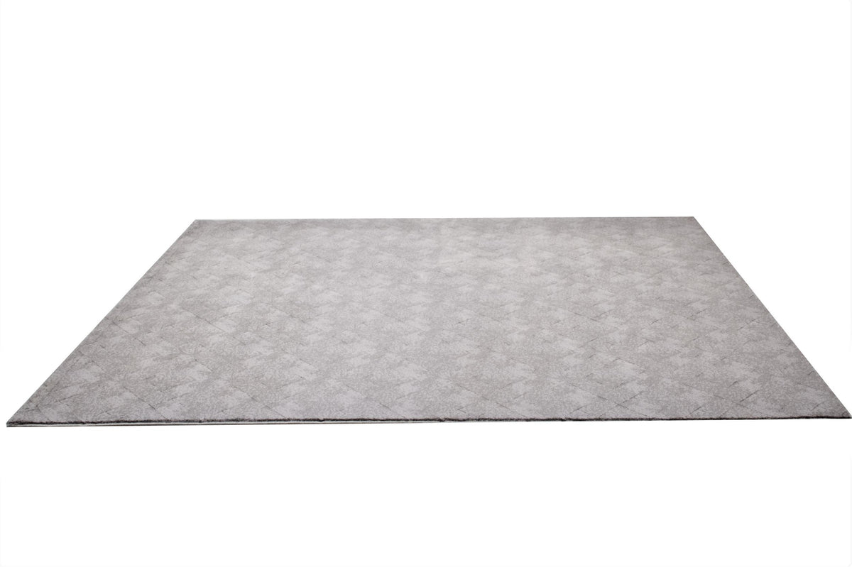 Svala Geometric Contemporary Grey and Beige Indoor Rug