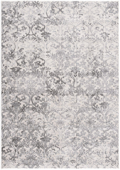 Alfombra floral moderna beige Oasis