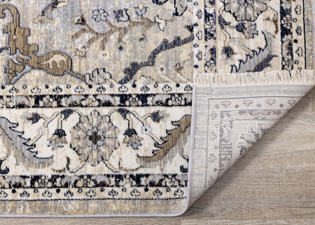 Contemporary Elegant Beige Area Rug