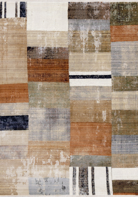 Contemporary Geometric Tribal Area Area Rug