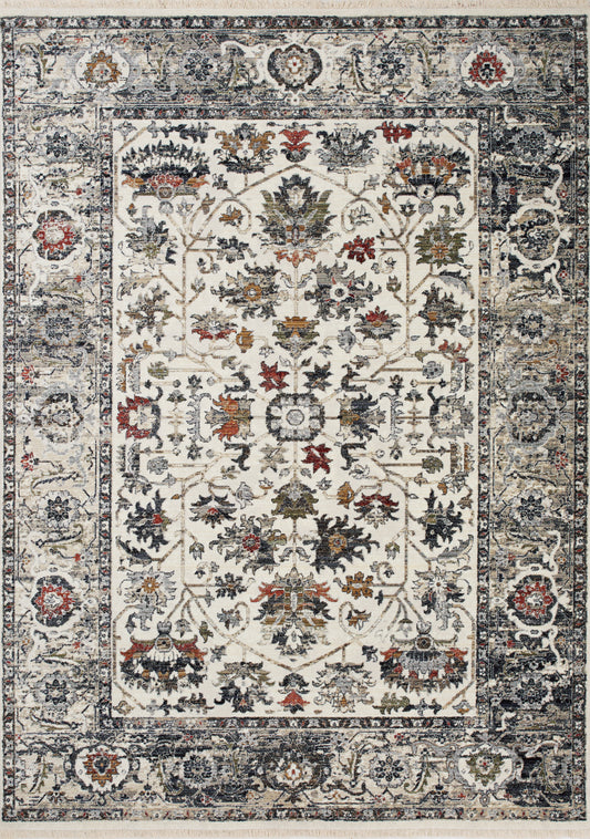 Classic Traditional Elegant Cream Area Rug