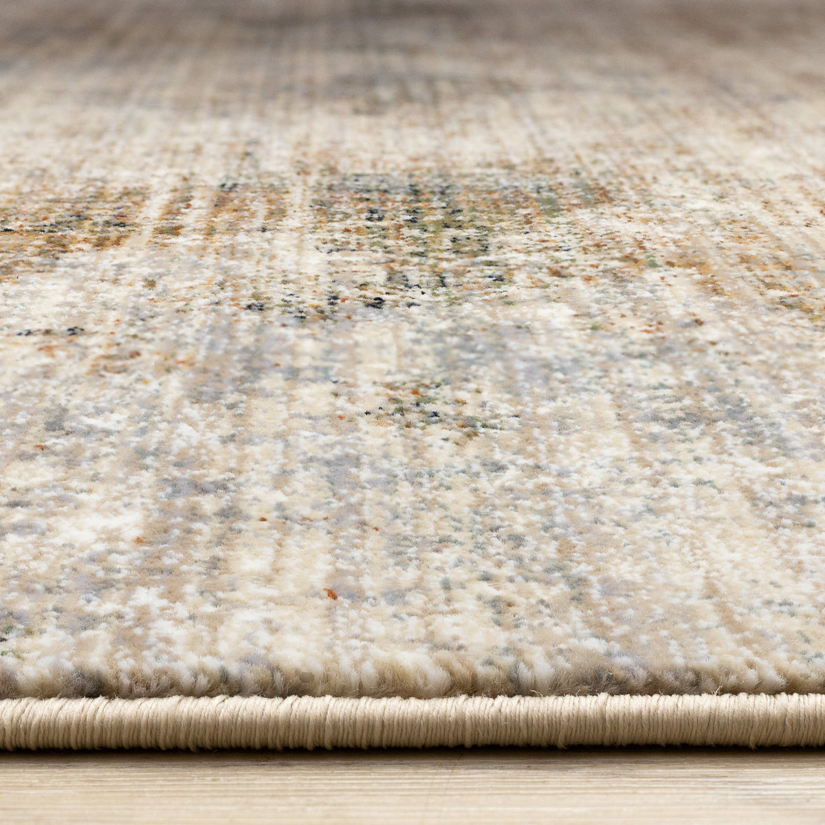 Contemporary Tribal Southwestern Cream Area Rug