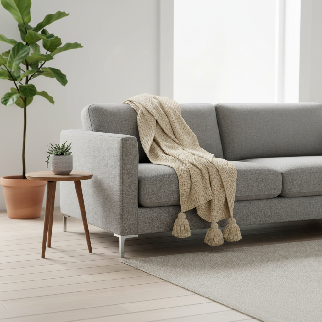 Decorative Throw Natural