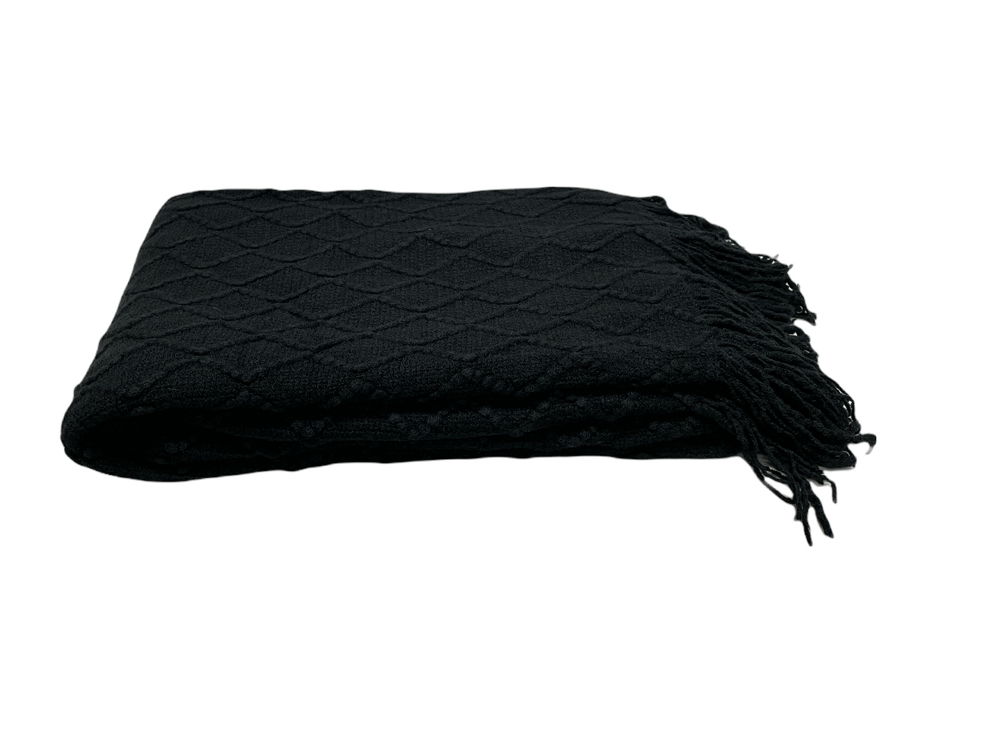 Decorative Throw Black