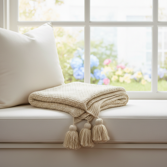 Decorative Throw Natural