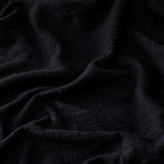Decorative Throw Dark Black