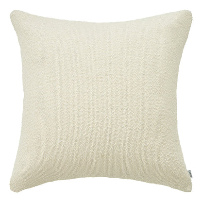 Textured Cream/Off-White Lumbar Pillow with Insert & Cover