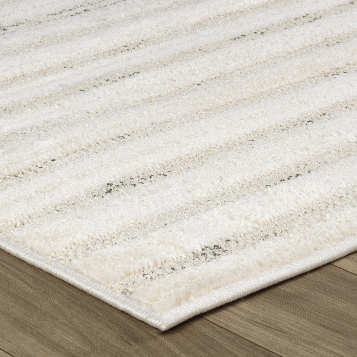 Tapis crème géométrique moderne Astra
