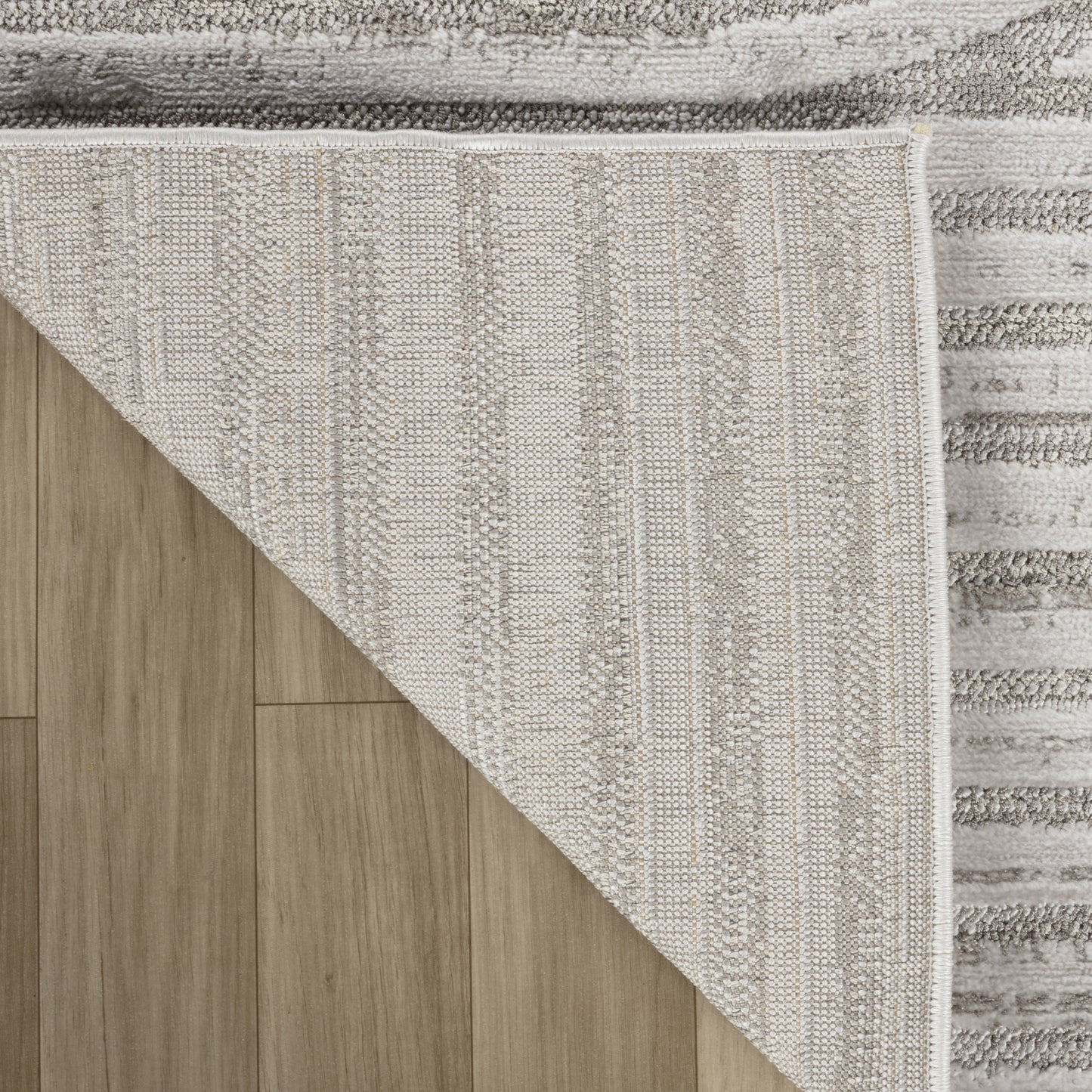 Arcus Geometric Modern Grey and Beige Indoor Rug